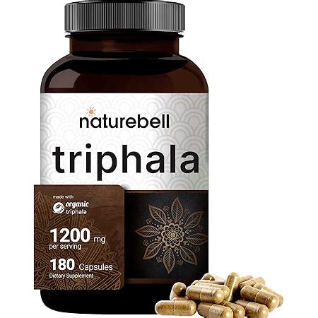 Amazon Organic India Triphala Herbal Supplement Digestion