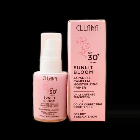 Ellana Mineral Cosmetics Sunlit Bloom Japanese Camellia Moisturizing