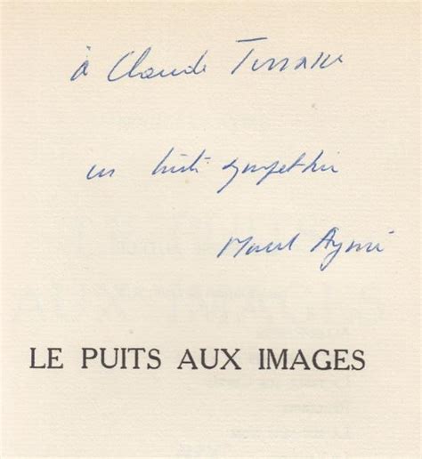 Le Puits aux images by AYME Marcel Très bon état Signed by Author