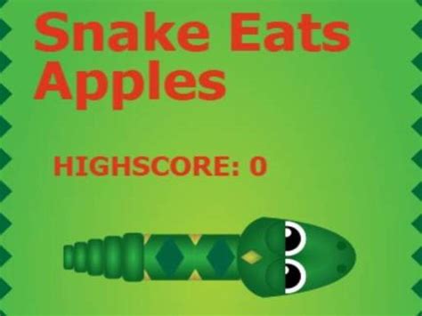 snake eats apples sgames