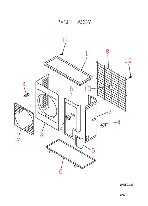 FDC306CES3 PANEL ASSY | MRE Spare Parts