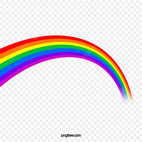 Cartoon Rainbow PNG Image, Cartoon Rainbow, Cartoon Clipart, Rainbow ...