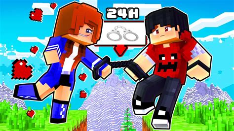 Presa Com Meu Namorado Por 24 Horas No Minecraft Miika Youtube