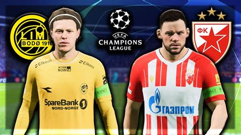 Bod Glimt Vs Crvena Zvezda Uefa Champions League Play Offs St Leg