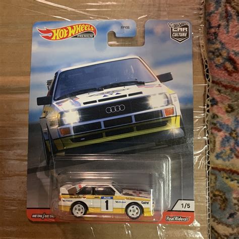 Hot Wheels Car Culture Audi Sport Quattro Thrill Climbers Of Case