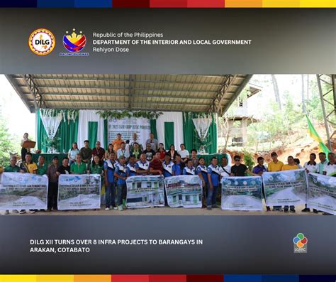 Dilg Xii Turns Over Infra Projects To Barangays In Arakan Cotabato