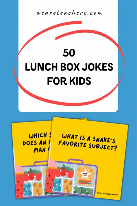 50 Lunch Box Jokes for Kids That Will Make Them LOL