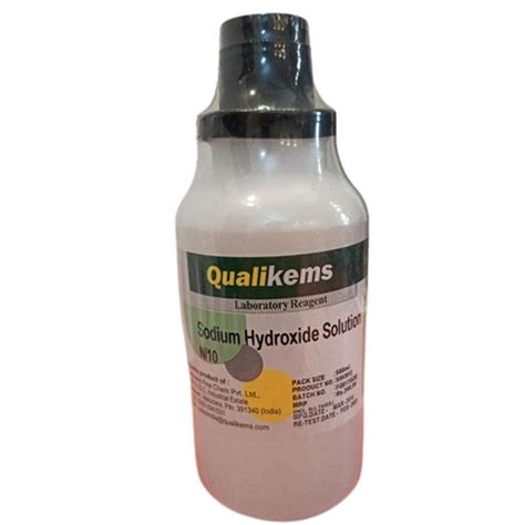 Laboratory Reagent Ml Sodium Hydroxide Solution For Surface