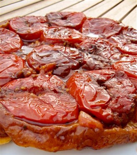 Tarte Tatin De Tomates Au Vinaigre Balsamique