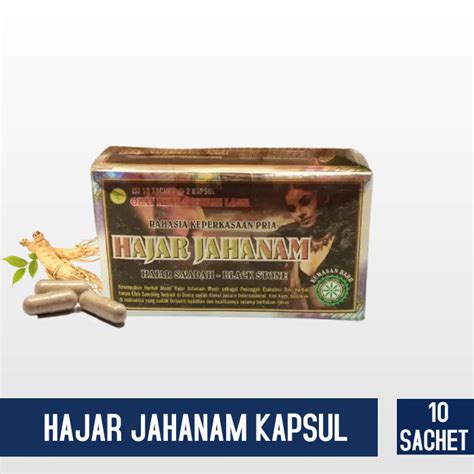 Hajar Jahanm Kapsul Isi Sachet Original Paling Ampuh Pria Wanita