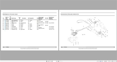 Hako Floor Scrubber B140 R Spare Parts Catalog EN DE FR Auto Repair