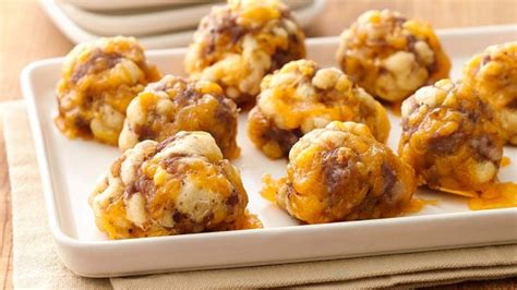 Sausage Crescent Cheese Balls Recipe