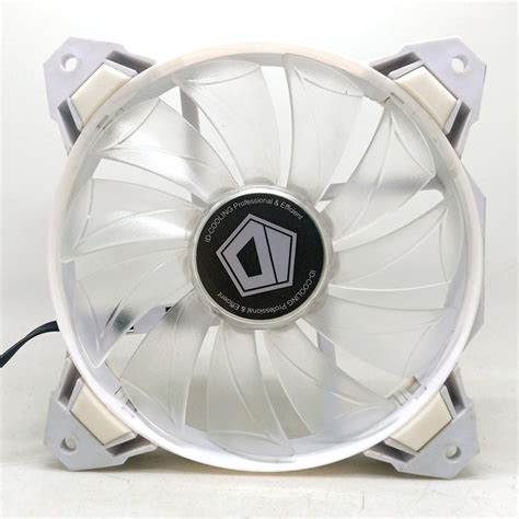 2021 Id Cooling Id 12025m12s 12cm 4pin Pwm Temperature Controlled Rgb Fan Led Case Fan From