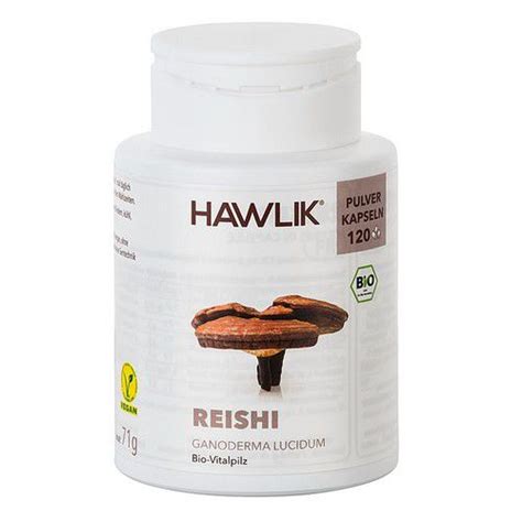 BIO REISHI Pulver Kapseln 120 St à 0 59 g Vitalpilze Hawlik