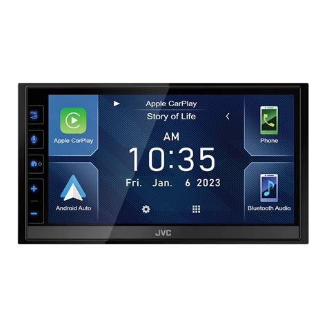 Jvc Kw M Bt Kw M Bt In Car In Dash Unit Double Din Digital