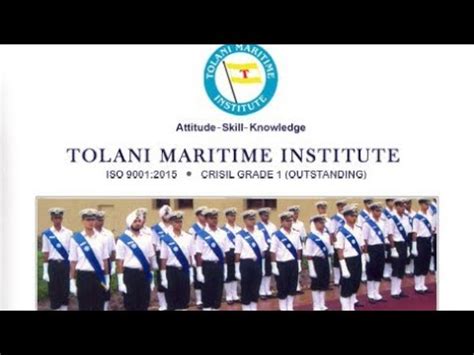 Tolani Maritime Institute March Past And Mass Demonstration Tmi