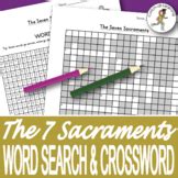 Catholic Seven Sacraments Word Search By Catch Up Learning Tpt