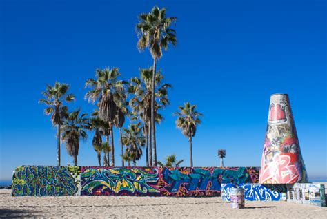 Near Venice Beach Skate Board Park | The Graffiti was a true… | Flickr