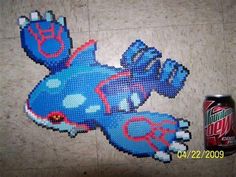 Kyogre By Cristiaso On DeviantART Pokemon Bead Perler Beads Perler