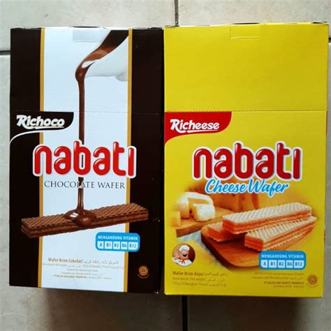 Jual Nabati Wafer 20 Pc 8gr Box Shopee Indonesia