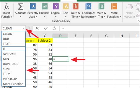 How To Use Function Wizard In Excel All Things How