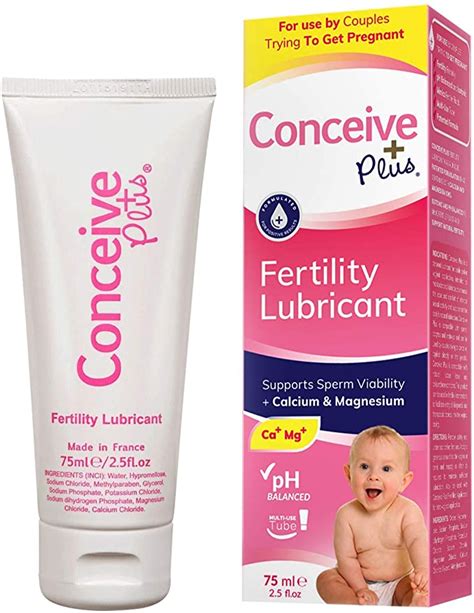 Conceive Plus Fertility Lubricant For Couples Trying To Get Pregnant 2 5 Ounce Fertility