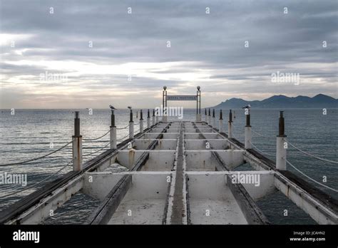 Cannes France French Riviera Martinez Palace Pier Cannes Beach