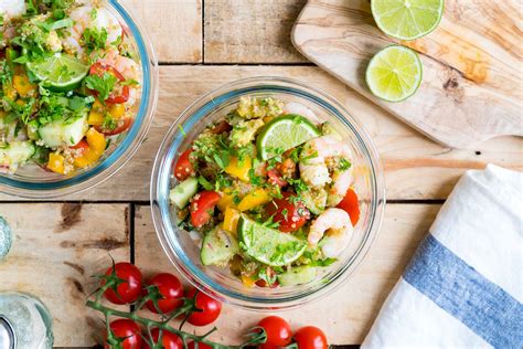 Eating Clean Is Easy With This Lemony Shrimp Quinoa Salad Clean