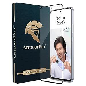 ArmourPro Edge To Edge Tempered Glass For Realme 11X 5G 12X 5G