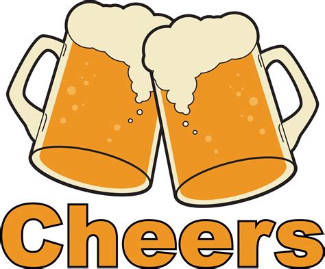 Beer Clipart Cheers Png Download Full Size Clipart 5322042