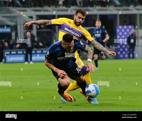 Fc Inter And Ac Fiorentina March San Siro Stadium Milano