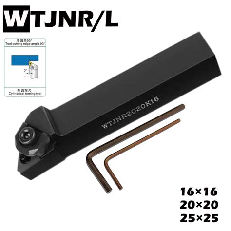 Pcs External Turning Tool Holder Wtjnr H Wtjnr K