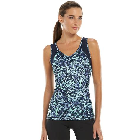 Womens Tek Gear® Base Layer V Neck Workout Tank Kohls Women