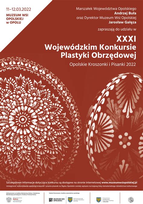 Xxxi Wojew Dzki Konkurs Plastyki Obrz Dowej Opolskie Kroszonki I