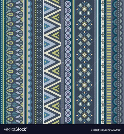 Abstract Geometric Strip Pattern Royalty Free Vector Image