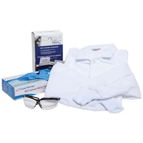 Cole-Parmer Personal Lab Safety Kit; Size Large from Cole-Parmer