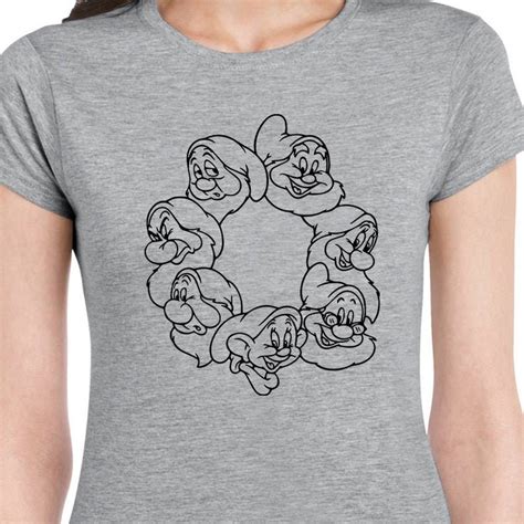 The Seven Dwarfs Digital Cut Files Cricut Silhouette Cameo Etsy