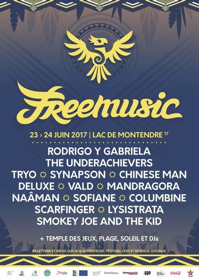 Festival Free Music Montendre Ven Juin Et Sam