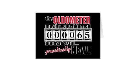 Oldometer Birthday Card Zazzle