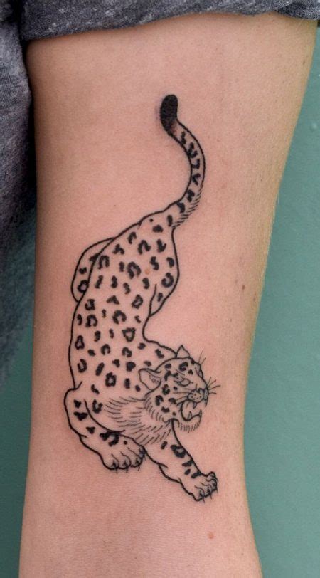 Leopard Tattoo Ideas For Independent And Intelligent People 🐆