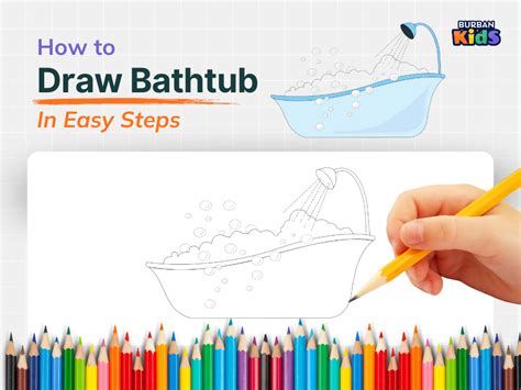 How To Draw A Bathtub In Easy Steps