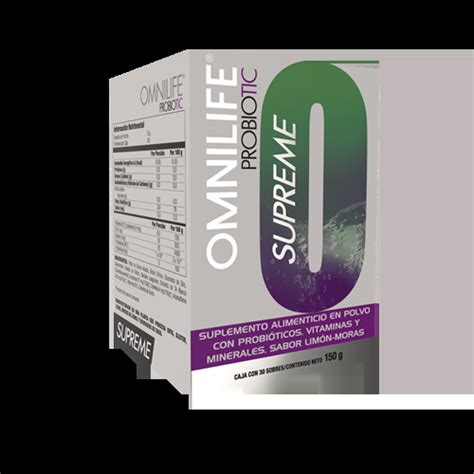 SUPLEMENTO SALUDABLE OMNILIFE PROBIOTIC SUPREME Arcobravo