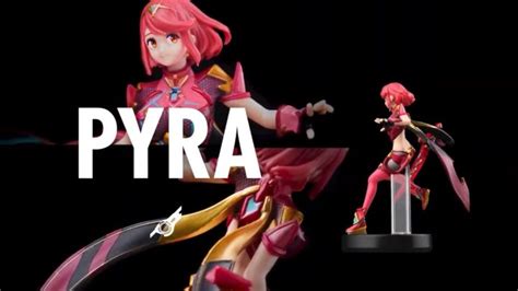 Amiibo Nintendo Switch Pyra Mythra 2pack Super Smash Bros Series