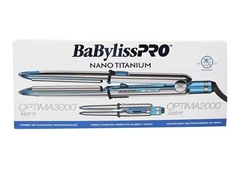 Kit Babyliss Plancha Optima 3000 Plancha Optima Mini 2000 MercadoLibre