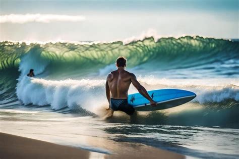 Premium AI Image International Surfing Day