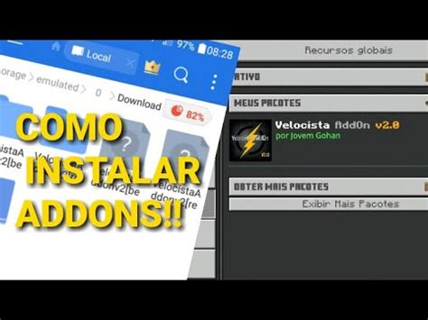 Como Instalar Addons No Minecraft Pe E Resolver O Problema De Pacotes