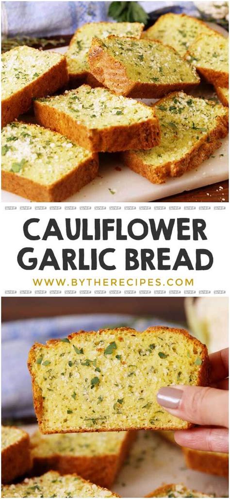 Cauliflower Garlic Bread Healthycaresite