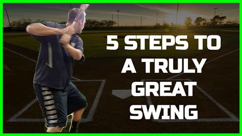 Steps For A Perfect Baseball Swing Youtube