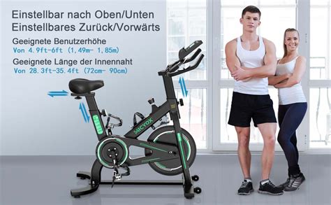 Micyox Mx Heimtrainer Fahrrad Ergometer Fitnessbikes Mit