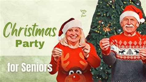 Christmas Party For Seniors Youtube